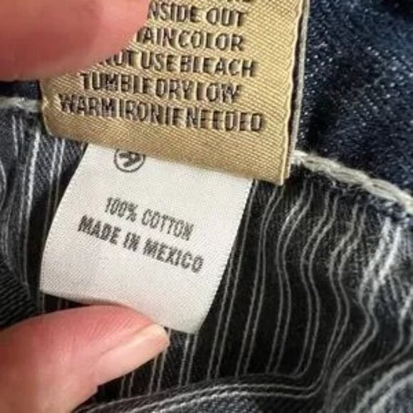 Big Star voyager loose fit distressed jeans size 34L - Picture 7 of 9